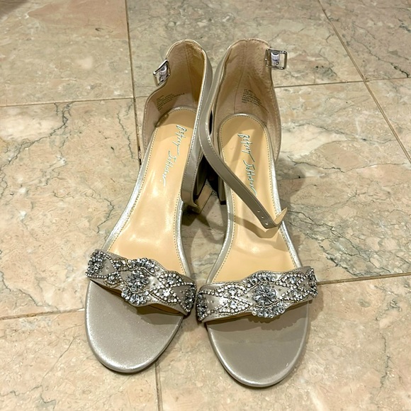 Dress stacked evening shoes - Picture 1 of 1